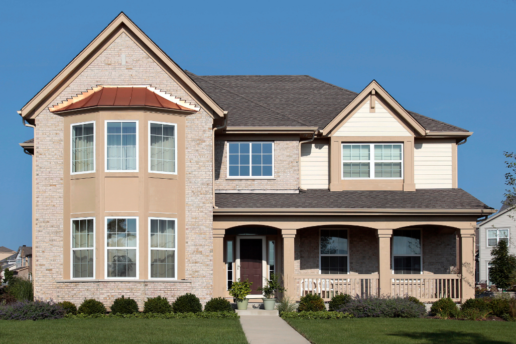 Two Story Brick House